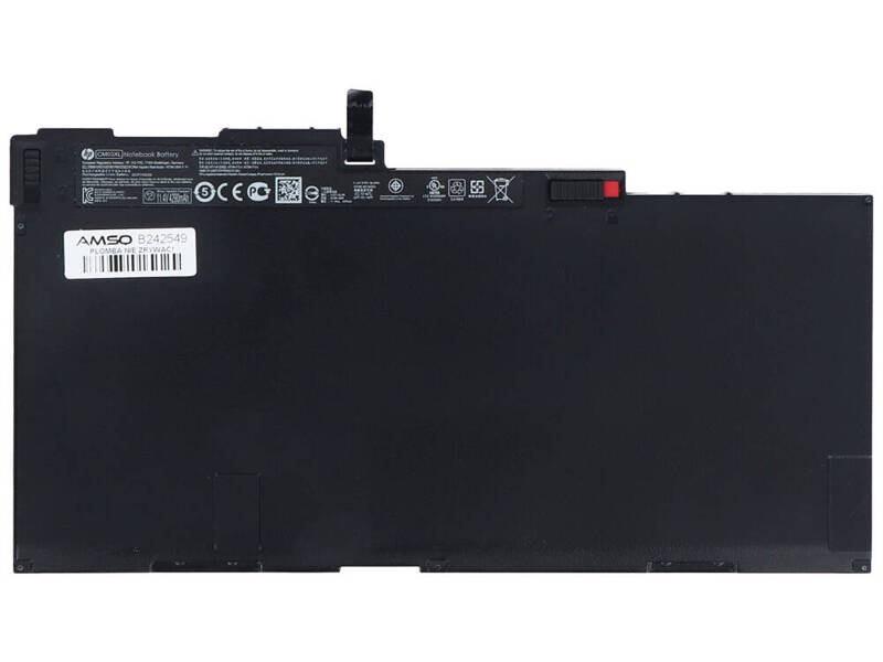 Bateria HP EliteBook 740 750 840 850 G1 G2 ZBook 14 G2 15u G2 50Wh 11.4V 4450mAh CM03XL 15-29 Niska pojemność