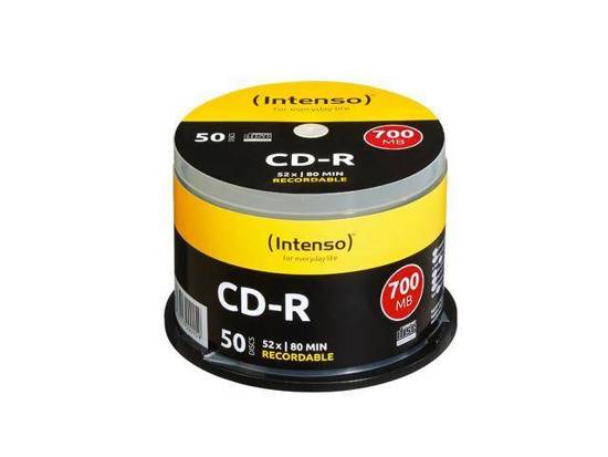 CD-R Intenso 700MB (50 CAKE)