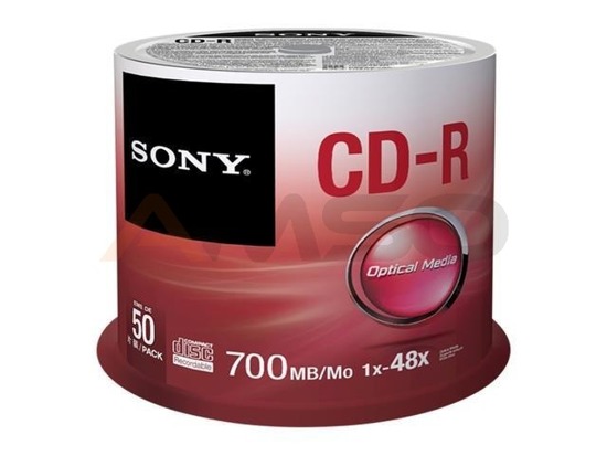 CD-R Sony x48 700MB (Cake 50)
