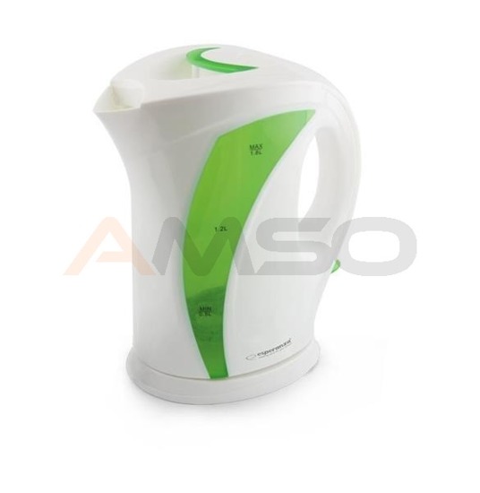 Czajnik elektryczny Esperanza "Iguazu" 1,8L biało/zielony