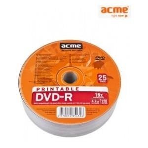 DVD-R Acme 4.7GB 16X shrink printable 25pack