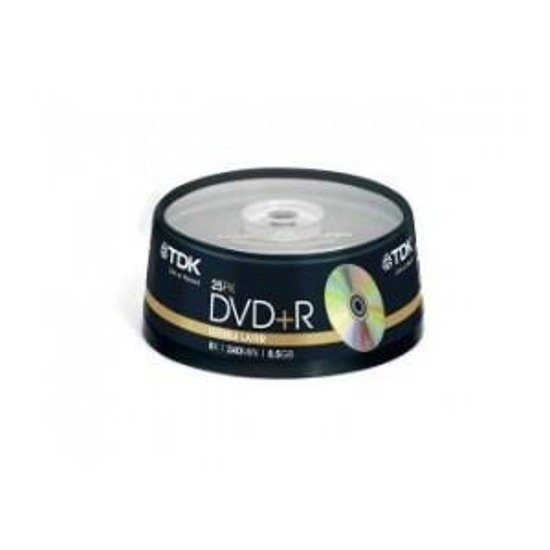 DVD+R DL TDK 8x 8,5GB 8x (Cake 10)