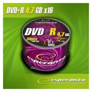 DVD+R Esperanza 16x 4,7GB (Cake 50)