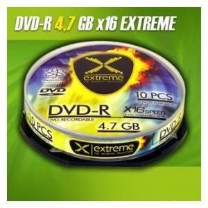 DVD-R Extreme 16x 4,7GB (Cake 10)1166