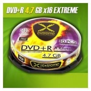 DVD+R Extreme 16x 4,7GB (Cake 10) 1172