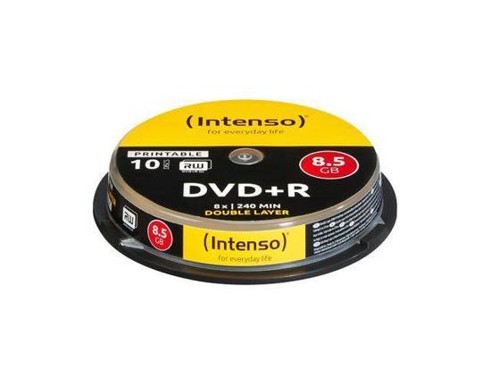 DVD+R Intenso 8.5GB X8 DOUBLE LAYER PRINT (10 CAKE)