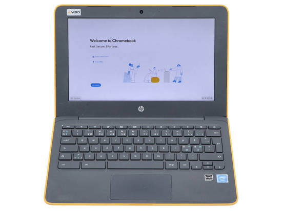 Dotykowy HP Chromebook 11 G6 ORANGE AMD A4-9120C 11,6" 4GB 16GB Flash 1366x768 Chrome OS Klasa A-