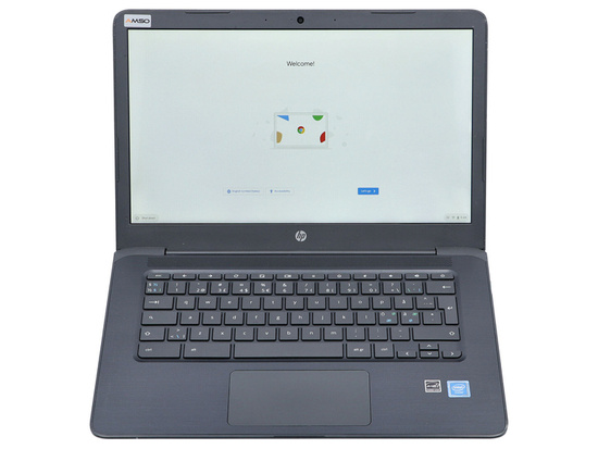 Dotykowy HP Chromebook 14 G5 Celeron N3350 4GB 32GB 1920x1080 Szary Klasa A- Chrome OS + Mysz Tracer