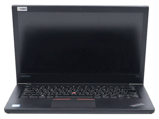 Dotykowy Lenovo ThinkPad T470 i7-7600U 16GB 480GB SSD 1920x1080 Klasa A- Windows 10 Home