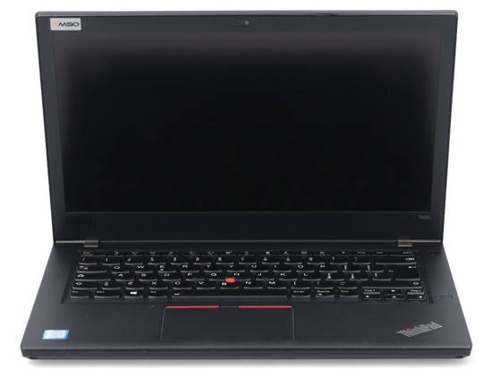 Dotykowy Lenovo ThinkPad T480 i7-8650U 8GB 240GB SSD 1920x1080 nVidia GeForce MX150 Klasa A- Windows 10 Home