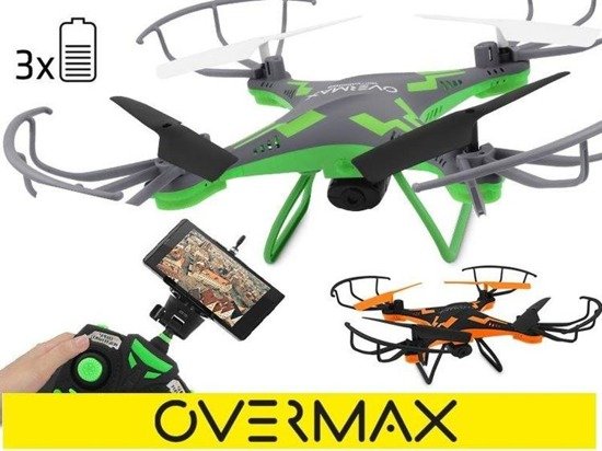 Dron Overmax 3.1 Plus, Wifi Overmax grey/green