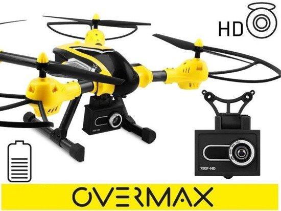 Dron Overmax X Bee Drone 7.1 kamera HD duży zestaw