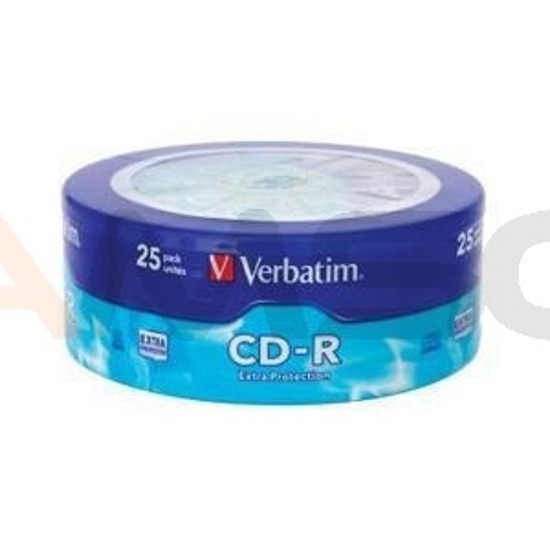 Dysk CD-R VERBATIM 52x 700MB 25 szt Wrap