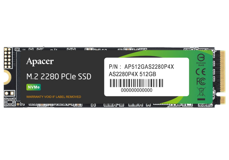 Dysk M.2 APACER 256GB AS2280P4X PCIe BULK