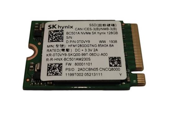 Dysk SK Hynix BC501A 128GB SSD M.2 2230 NVMe 0T0VY9