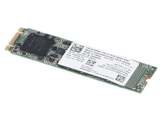 Dysk SSD 256GB M.2 SATA Intel SSDSCKGF256A5 Series 0GHPKF USZKODZONY 122