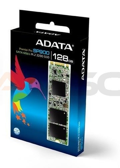 Dysk SSD ADATA Premier Pro SP900 M.2 2280 128GB SATA3 (550/530 MB/s) 8cm
