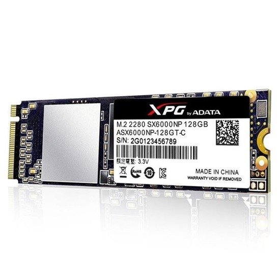 Dysk SSD ADATA XPG SX6000 128GB M.2 PCIe NVMe (730/660 MB/s) 2280, 3D NAND
