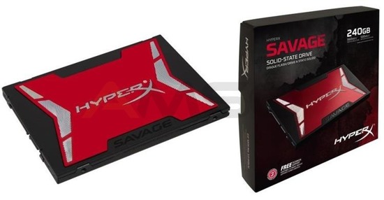 Dysk SSD Kingston HyperX Savage 240GB 2.5" (520/510) 7mm