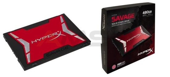 Dysk SSD Kingston HyperX Savage 480GB 2.5" (520/500) 7mm