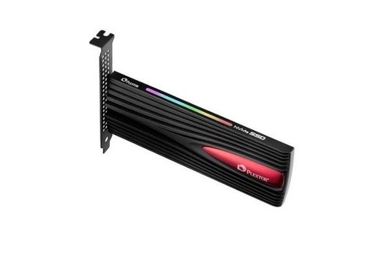 Dysk SSD Plextor M9Pe(Y) 1TB HHHL PCIe NVMe (3200/2100 MB/s) 3D NAND, RGB LED, heat sink