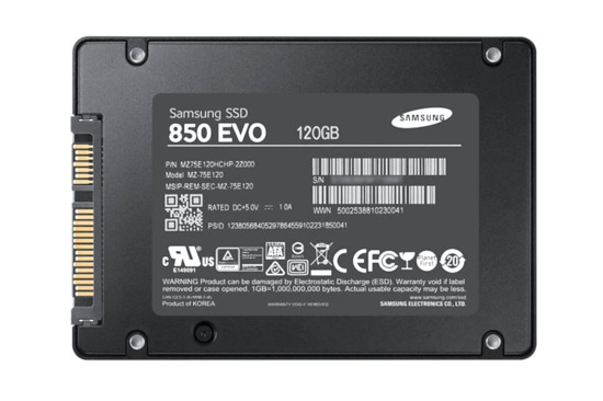 Dysk SSD Samsung 850 EVO 120GB SATA 2,5'' MZ-75E120B 540/520MB/s