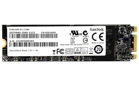 Dysk SSD Sandisk X300 128GB M.2 2280 SATA 520Mb/s 