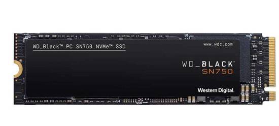 Dysk SSD WD Black SN750 WDS100T3X0C (1 TB ; M.2; PCIe NVMe 3.0 x4)