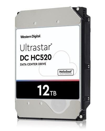 Dysk Western Digital Ultrastar DC HC520 He12 12TB 3,5" 256MB SATA 6Gb/s 4KN SE P3 DC HUH721212ALN604