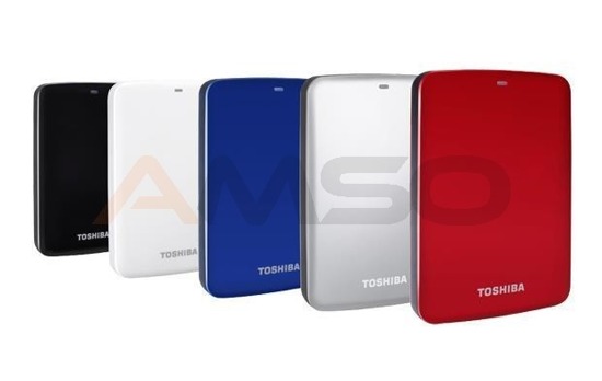 Dysk zewnętrzny Toshiba 2TB USB3.0 2,5"  CANVIO white