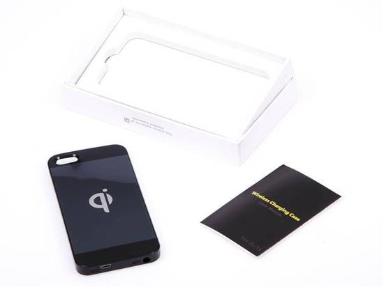 Etui Case QI ładowarka indukcyjna QI15 Green Cell iPhone 5 5s czarny