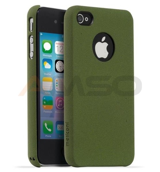 Etui Meliconi Soft Sand iPhone 4/4s Military Green