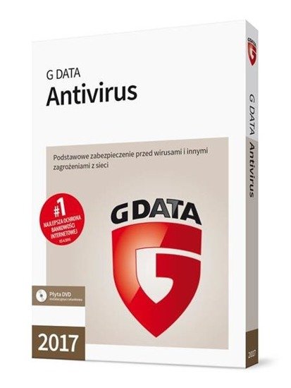 G DATA AntiVirus BOX 1PC 1 ROK 2017