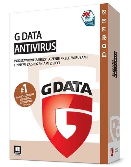 G DATA AntiVirus KONT 2PC 1ROK BOX