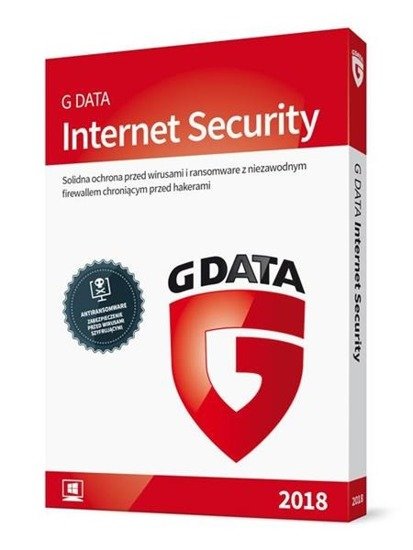 G DATA Internet Security 2018 BOX 2PC 1ROK