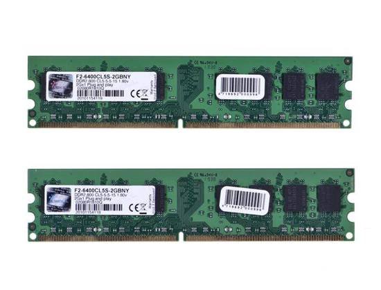 G.SKILL DDR2 2GB 800MHZ CL5 F2-6400CL5S-2GBNY