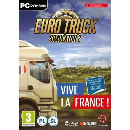 Gra Euro Truck Simulator 2 Vive La France (PC)