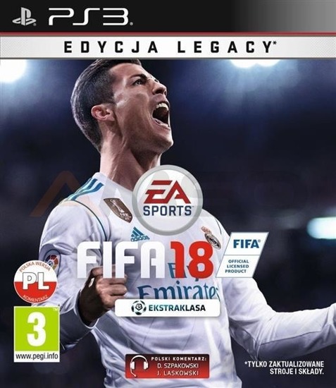 Gra FIFA 18 Legacy (PS3)