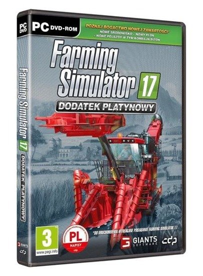 Gra Farming Simulator 17 Dodatek Platynowy (PC)