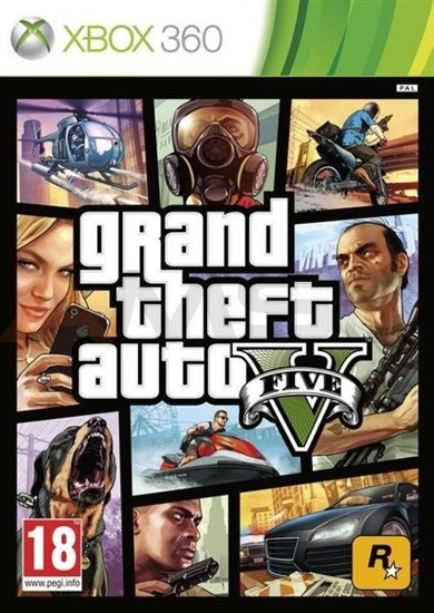 Gra Grand Theft Auto V (XBOX 360)