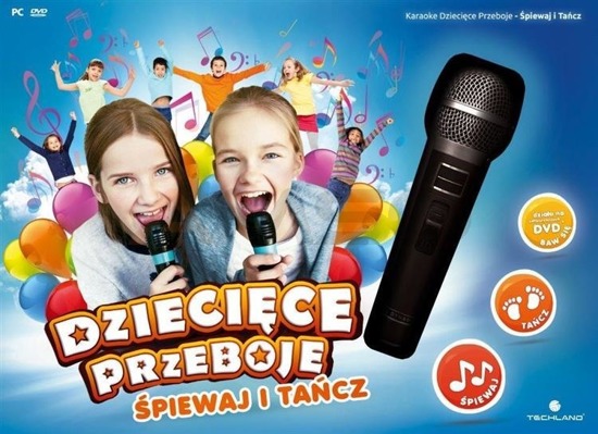 Gra Karaoke Dziecięce Przeboje: Śpiewaj i Tańcz  (PC)