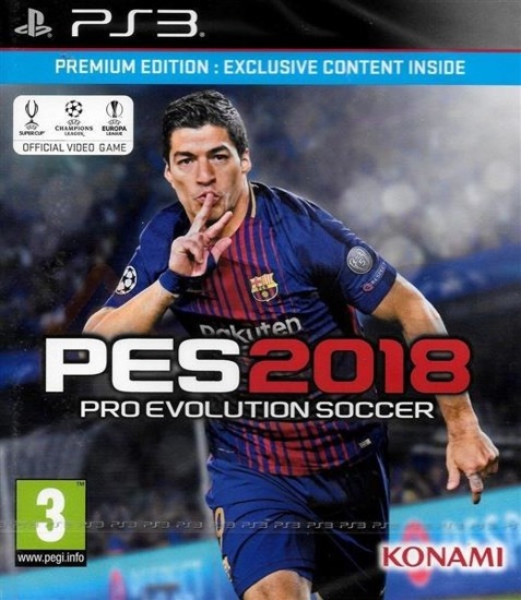 Gra Pro Evolution Soccer 2018 Premium (PS3)