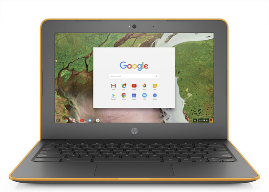 HP Chromebook 11 G6 Intel N3350 11,6" 4GB 16GB Flash 1366x768 Chrome OS Klasa A Pomarańczowy