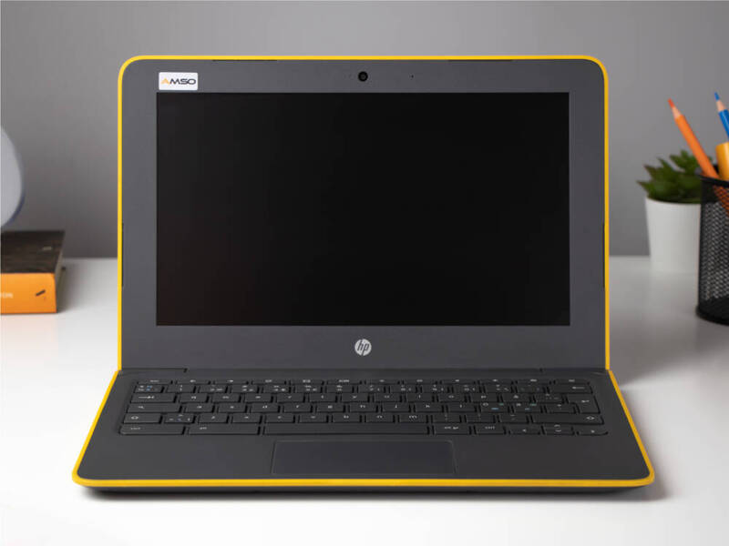 HP Chromebook 11 G6 ORANGE Intel N3350 11,6" 4GB 16GB Flash 1366x768 Klasa A- Chrome OS Wsparcie do 2027 r.