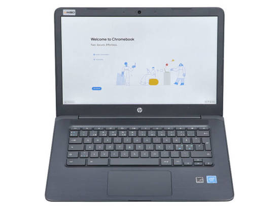 HP Chromebook 14 G5 Intel Celeron N3350 4GB 32GB Flash 1920x1080 Szary Klasa A- Chrome OS + Mysz