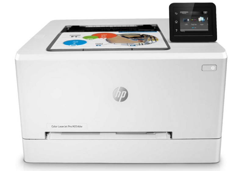 HP Color LaserJet Pro M254dw Drukarka Laserowa Kolor Duplex Sieć Przebieg 9,3 tysiąca wydrukowanych stron