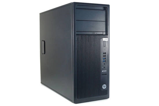 HP WorkStation Z240 Tower E3-1225v5 3.3GHz 16GB 240GB SSD Windows 10 Professional