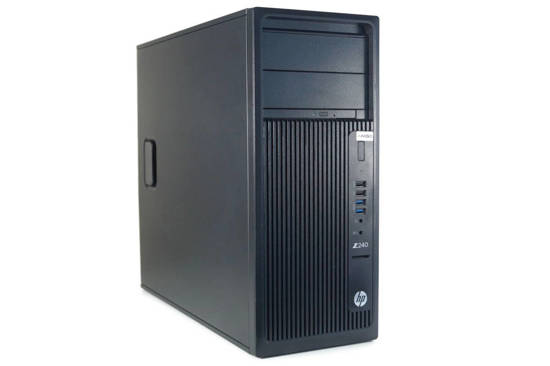 HP WorkStation Z240 Tower E3-1225v5 3.3GHz 8GB 240GB SSD Windows 10 Professional