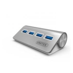Hub USB Unitek Y-3186 4xUSB 3.0 aluminium