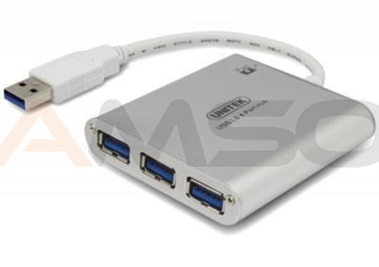 Hub Unitek Y-3043 3x USB 3.0 z zasil. + iPad charg.